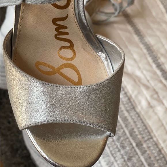 NEW Sam Edelman silver stiletto heels - Picture 6 of 7